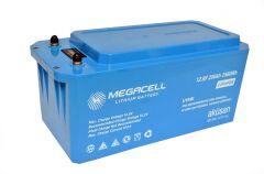 Megacell 12.8V 200Ah LiFePO4 Lityum Demir Fosfat Akü
