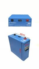 Megacell 12.8V 440Ah LiFePO4 Lityum Demir Fosfat Akü(Rack Tipi-Bluetoothlu)