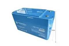 Megacell 12.8V 315Ah LiFePO4 Lityum Demir Fosfat Akü(Bluetoothlu)(ABS)