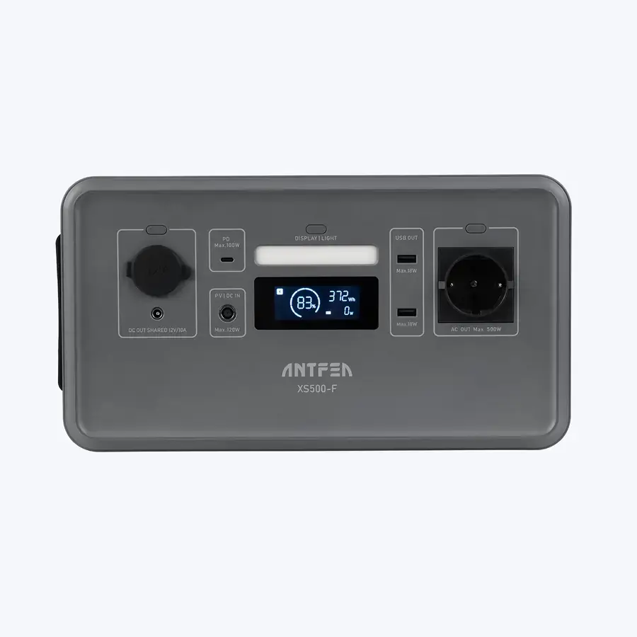 Antfea XS500F Taşınabilir Güç Sistemi - Gri 500W Mini