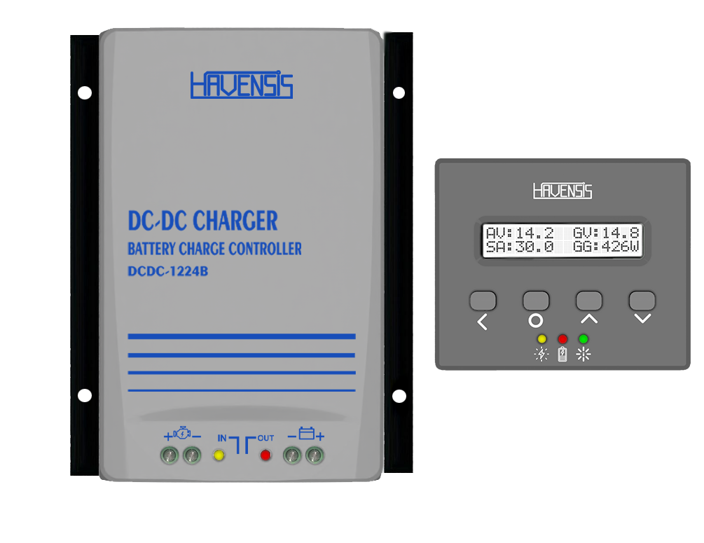 HAVENSİS TEK YÖNLÜ DCDC-1224  12/24V- 30A DCDC CHARGER
