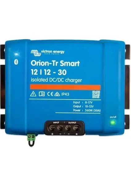 Victron 12/12V 30A İzoleli DC-DC Şarj Cihazı Charger Bluetooth Özellikli, ORI121236120,